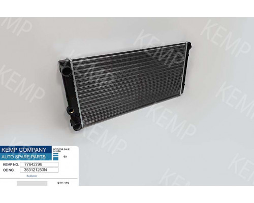 Радіатор VW Passat B3 88-96 1.8 G60 2.8 VR6 AC- 630*305