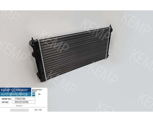 Радіатор VW Passat B3 88-96 1.8 G60 2.8 VR6 AC- 630*305