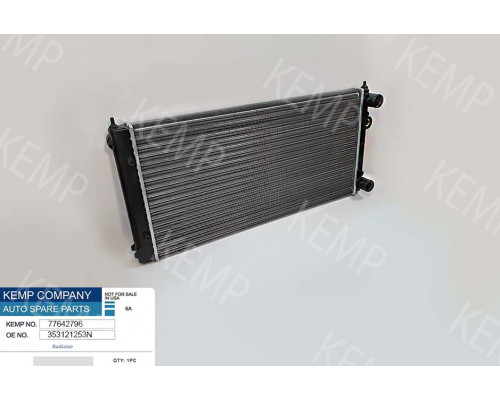 Радіатор VW Passat B3 88-96 1.8 G60 2.8 VR6 AC- 630*305