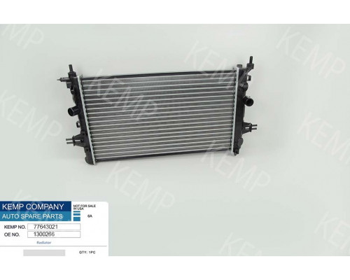 Радіатор Оpel Astra G Twin Port Astra H 1.6-1.8 04-> 600*370
