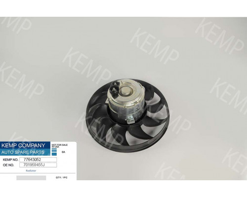 Мотор радіатора VW Transporter 90-03 (діам-280)450W АКП