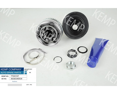 Шрус Mercedes Vito/V Class 96-03;  A:27/F:27без ABS зовнішній