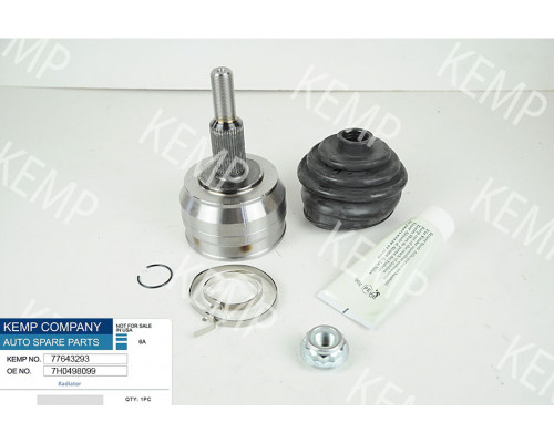 Шрус VW Transporter T5  0.3-> 1,9-2,0 ABS зовніш 27*38