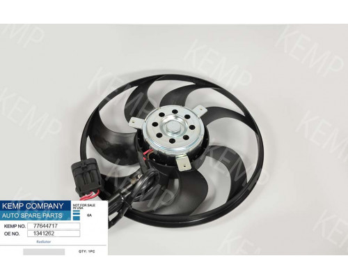 Мотор радіатора  Opel Vectra B AC+ 95-02 (без рамки)