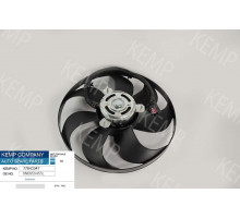 Мотор радіатора Skoda Fabia VW Polo Seat Arosso (діам-345) 250/60W