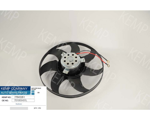 Мотор радіатора VW Transporter 90-03 (діам-345)450W