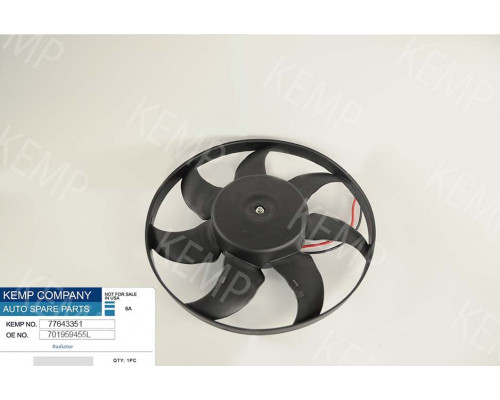 Мотор радіатора VW Transporter 90-03 (діам-345)450W