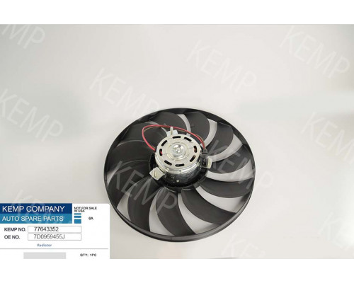 Мотор радіатора VW Transporter 90-03 (діам-345)450W