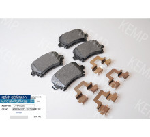Колодки гальмів задні  VW Golf 5;6 VW Passat B6/A3 A6 Octavia A5 Cadi 3