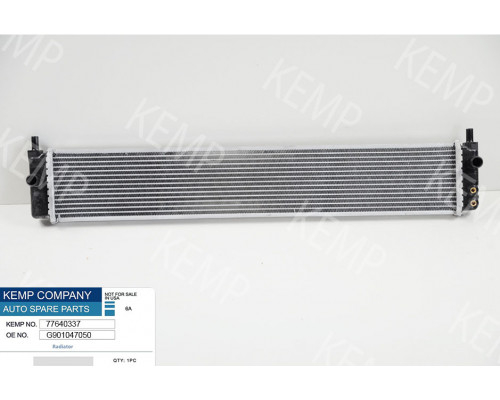 Радіатор TOYOTA PRIUS PLUS 1.8H 11- 600 x 90 x 22 mmплоскі соти
