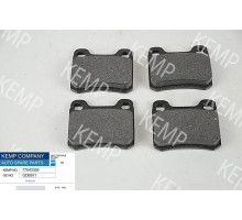 Колодки гальмівні задні Mercedes W202 W124