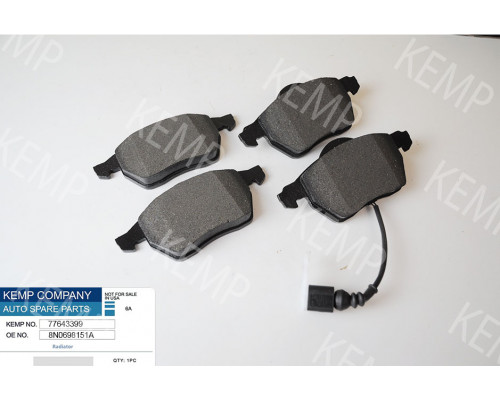 Колодки гальмів передні  VW Golf 4 Bora Skoda Octavia Seat 1.8T;1.9TDI
