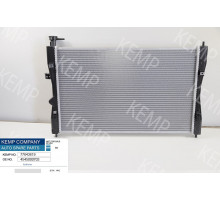 Радіатор Mitsubishi Colt 04-> SMART	FORFOUR (W454) (04-) 640 x 405 x 16 mm пл.со