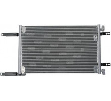 Радіатор кондиціонера Fiat Doblo 01->488*312*18(без осушувача)