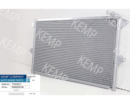 Радіатор кондиціонера VW Polo Caddy 2 95-04 Seat Cordoba 605*370(без осушителя)