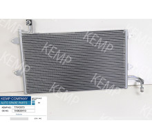 Радіатор кондиціонера VW Golf 3 Vento 92-99  557*371(без осушителя)