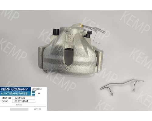 Суппорт передній Audi A4,A6 97-/VW Passat 96- R  d 57mm(зі скобою) правий