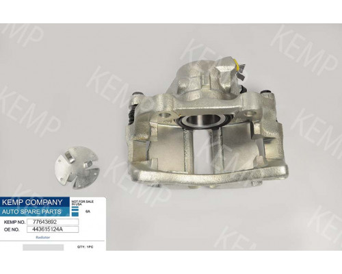 Суппорт передній Audi A80-90,A100 82-94VW R  d 54mm(зі скобою) правий
