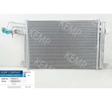 Радіатор кондиціонера  Audi A3 VW Golf5 Skoda Octavia A5 580*400 (з осушувачем)