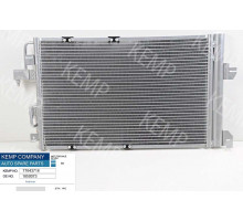 Радіатор кондиціонера Opel AstraG 1.2-1.8 Zafira 1.6-1.8  593*357