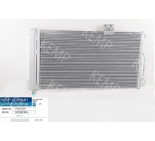 Радіатор кондиціонера Mercedes C-Class W203 650*370(з осушувачем)