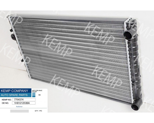 Радіатор VW Golf-3  92-99  1,6-2,0 ac+(c кондиционером) 627*377