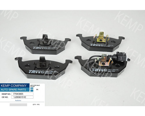 Колодки гальм передні VW Golf 4 Skoda Octavia Seat з датчиком