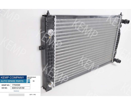 Радіатор VW Passat B5/Audi A4,A6 96-04  АКПП 1,6-2,3 630*412