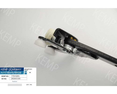 Кронштейн розсувних дверей VW Cadi3 нижній  R правий