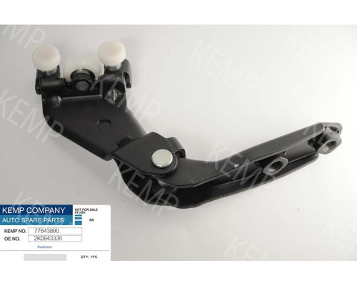 Кронштейн розсувних дверей VW Cadi3 середній