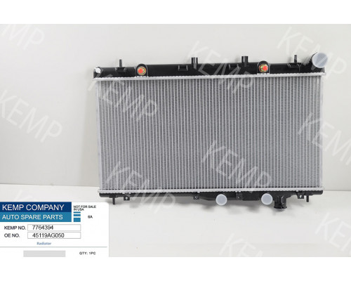 Радіатор Subaru Legacy 03-09 Subaru Outback 03-09 350 x 690 x 16 mm АКПП пл.соти