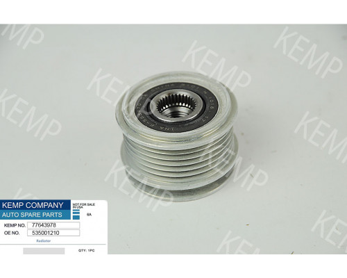 Шків генератора VWTransporter T5 Cady3 Crafter TDI Skoda Fabia Octavia TDI CDI