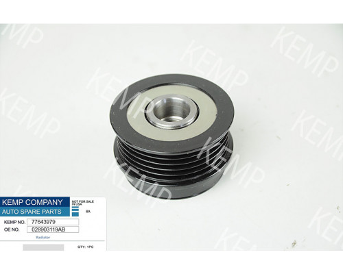 Шків генератора VW Passat Audi A4A6SkodaSuperB 1.9-2.0TDI 1.6;1.8T  96->
