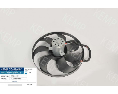 Мотор радіатора  Audi A3 96-01 1.6-1.9/VW  Golf-4 /Skoda  (діам-345) AC+