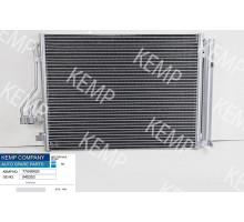Радіатор кондиціонера Hyundai IX35 09-20 KIA Sportage 10-  1.7-2.0 CRDi з осушув