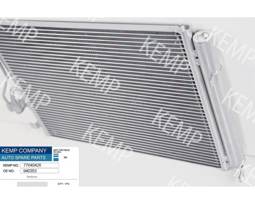 Радіатор кондиціонера Hyundai IX35 09-20 KIA Sportage 10-  1.7-2.0 CRDi з осушув