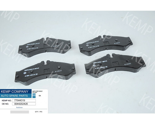 Колодки гальмівні передні задні Mercedes Sprinter 2t 4t VW LT28-35 96->