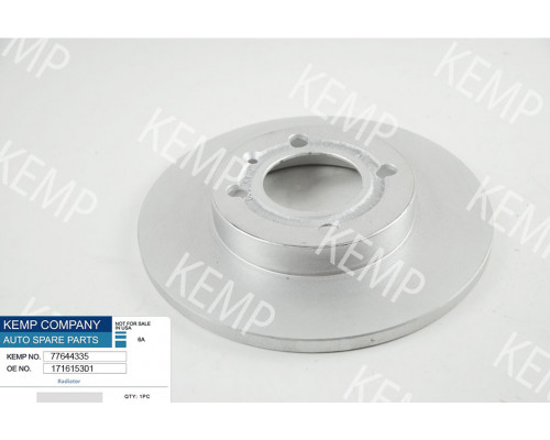 Диск гальмівний передній невентильований VWGolf 1;2;3  Passat B2 Audi 80->86г.
