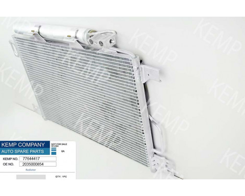 Радіатор кондиціонера Mercedes C-Class W203 590*375 (
