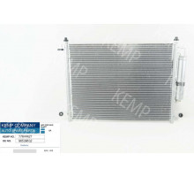 Радіатор кондиціонера Chevrolet Aveo (T250;T255) 540*415