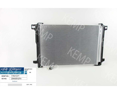 Радіатор кондиціонера Mercedes C,E-Class W204,212.207 610*420 (без осушувача)
