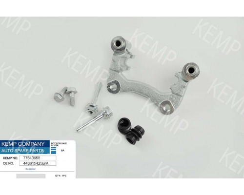 Скоба задного супорта Аudi/VW 83-04 з направл.
