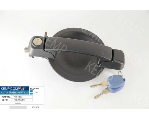 Ручка двері Fiat Doblo 00- передн. R  00-10