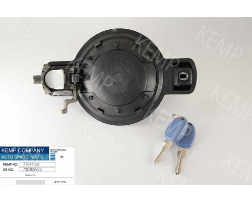 Ручка двері Fiat Doblo 00- передн. R  00-10