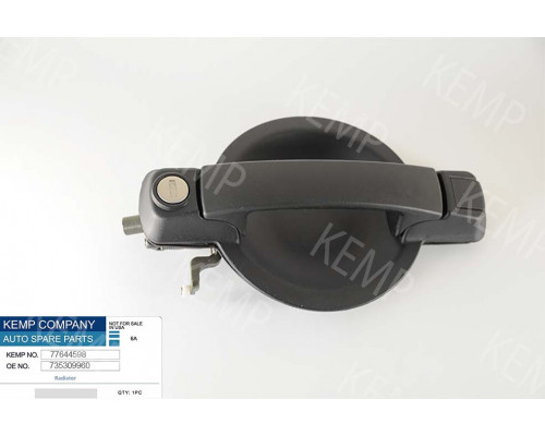 Ручка двері Fiat Doblo 00- передня L 00-10