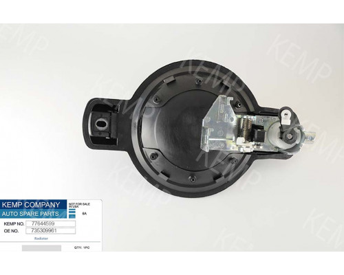 Ручка двері Fiat Doblo 00- боковий/зсувний R  00-10