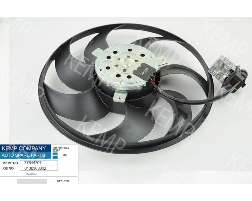 Мотор радіатора Opel Astra H Zafira B AC+ (315mm) 09->