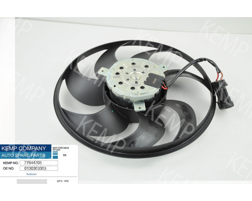 Мотор радіатора Opel Astra H АКПП AC+ (315mm) 07->(без дифузора без рез.)