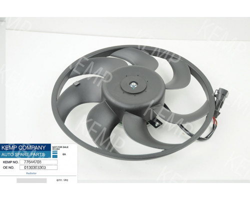 Мотор радіатора Opel Astra H АКПП AC+ (315mm) 07->(без дифузора без рез.)