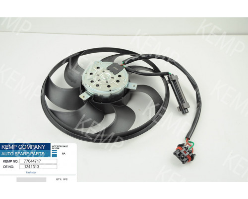 Мотор радіатора Opel Vectra B2.02.2DTI 16V 95-02 (315mm) (без рамки)